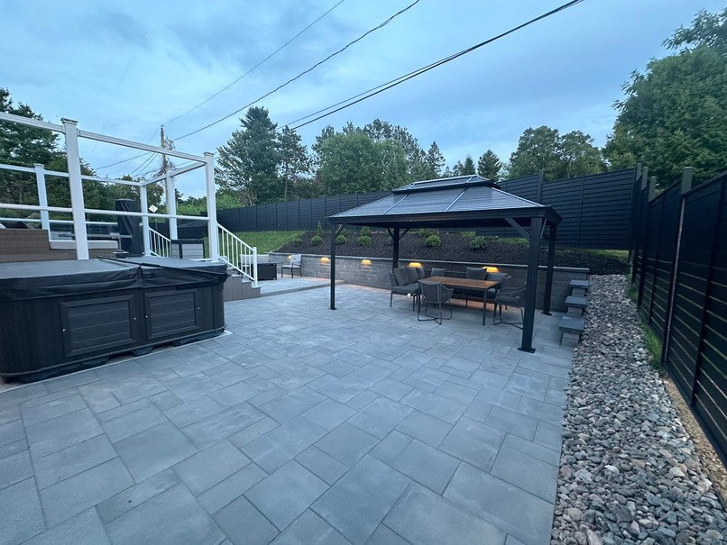 Patio construction services Fredericton