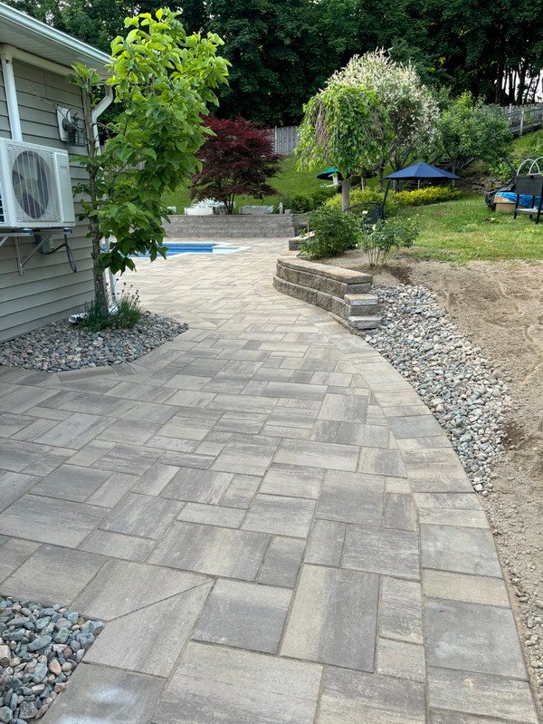 walkway paver installation services in Fredericton