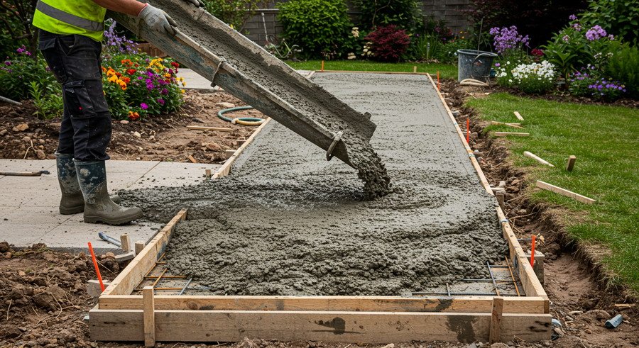 mistakes that can ruin your concrete walkway