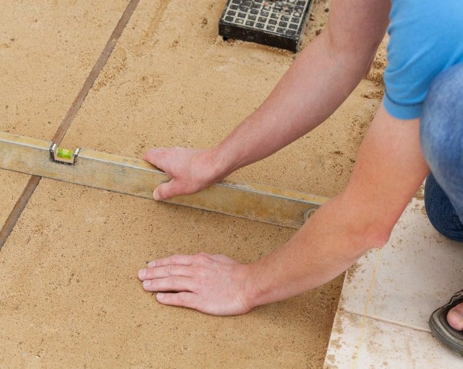 How to level ground for patio stones