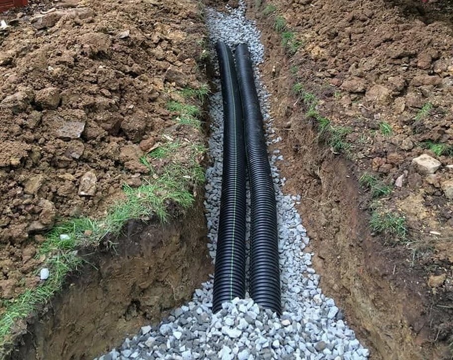 How do french drains work in yard
