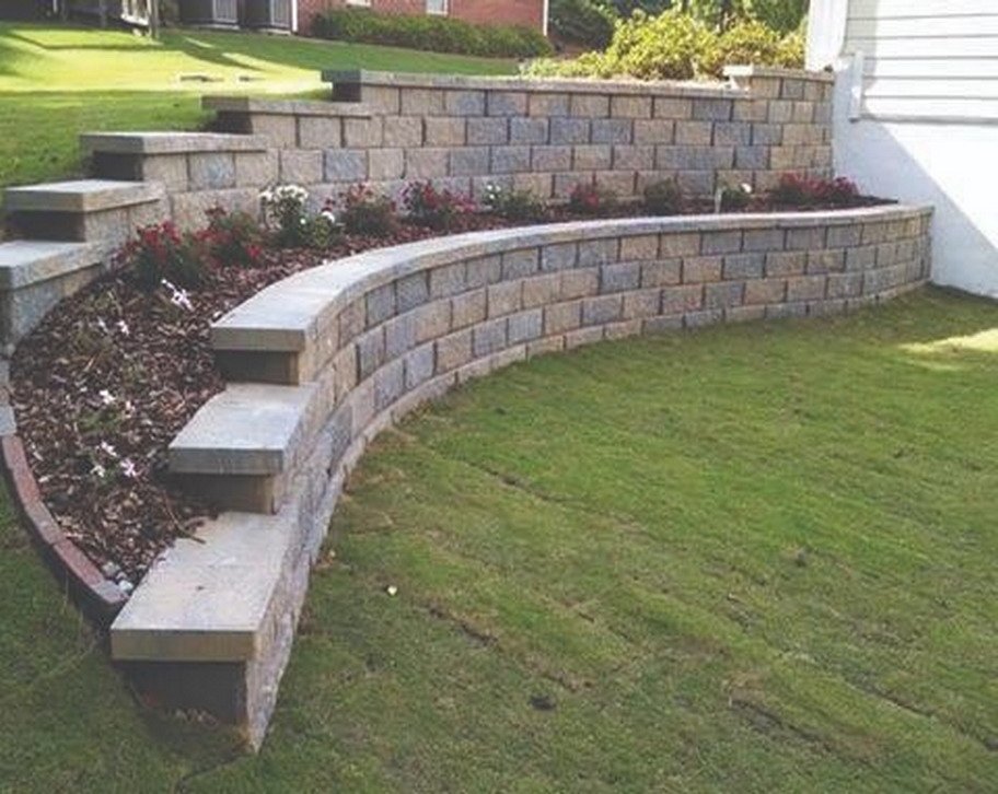 Can you Build a Retaining Wall on a Slope?