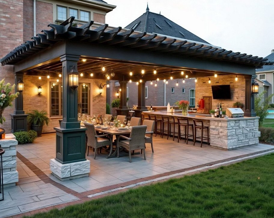 How to choose outdoor lighting for kitchen