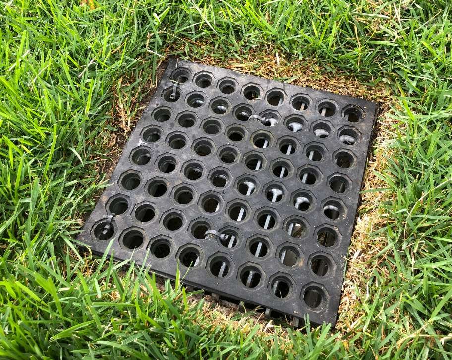 Downspout to French Drain