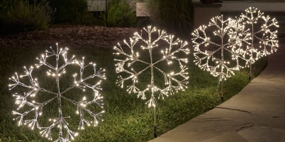 christmas yard lighting