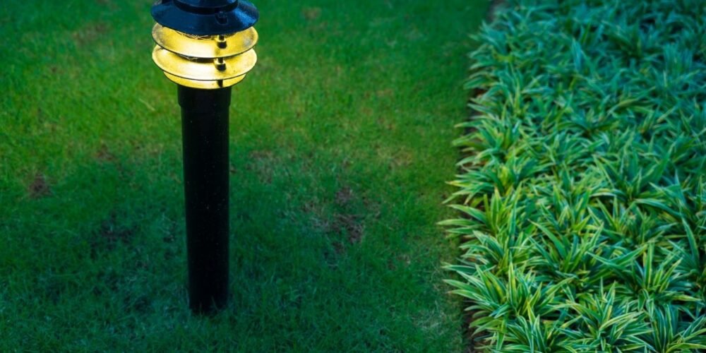 How to Keep Landscape Lights From Tilting?