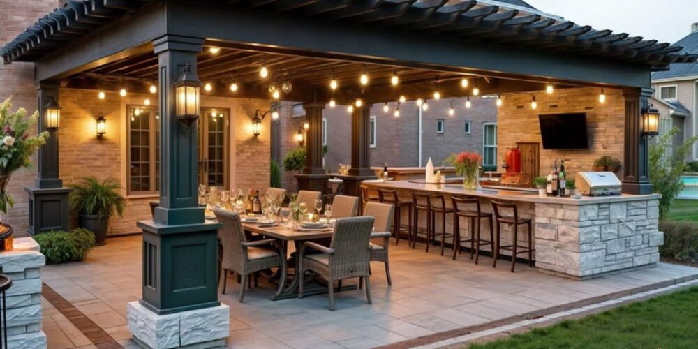 How to choose outdoor lighting for kitchen