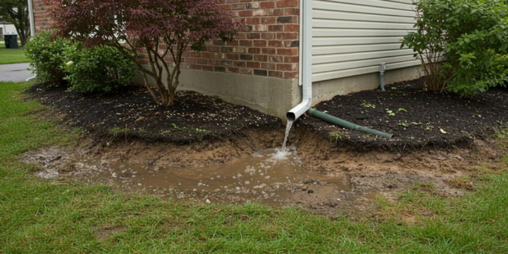 Signs of Improper Yard Drainage Design